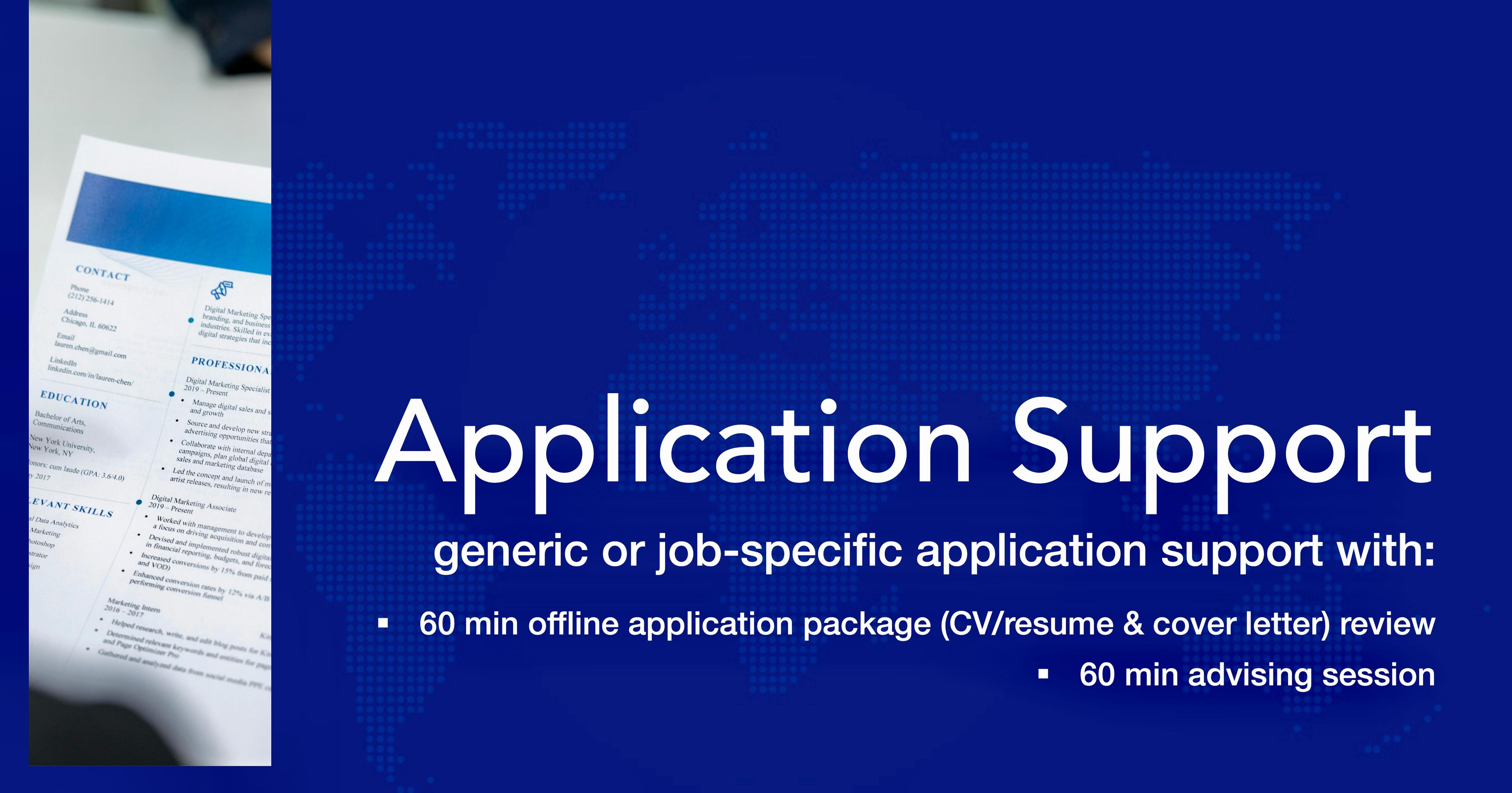 Job Application Support