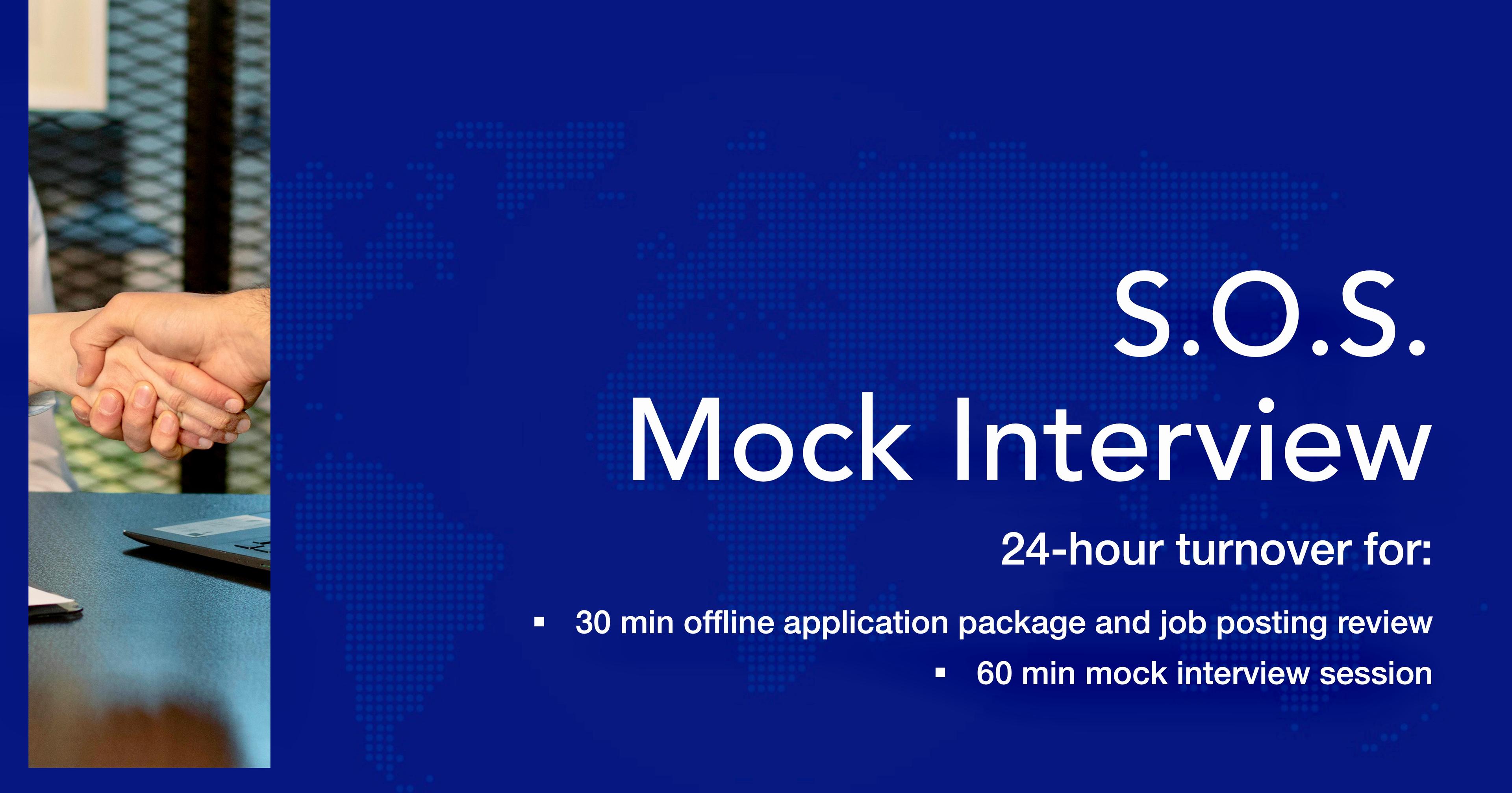 S.O.S. Mock Interview