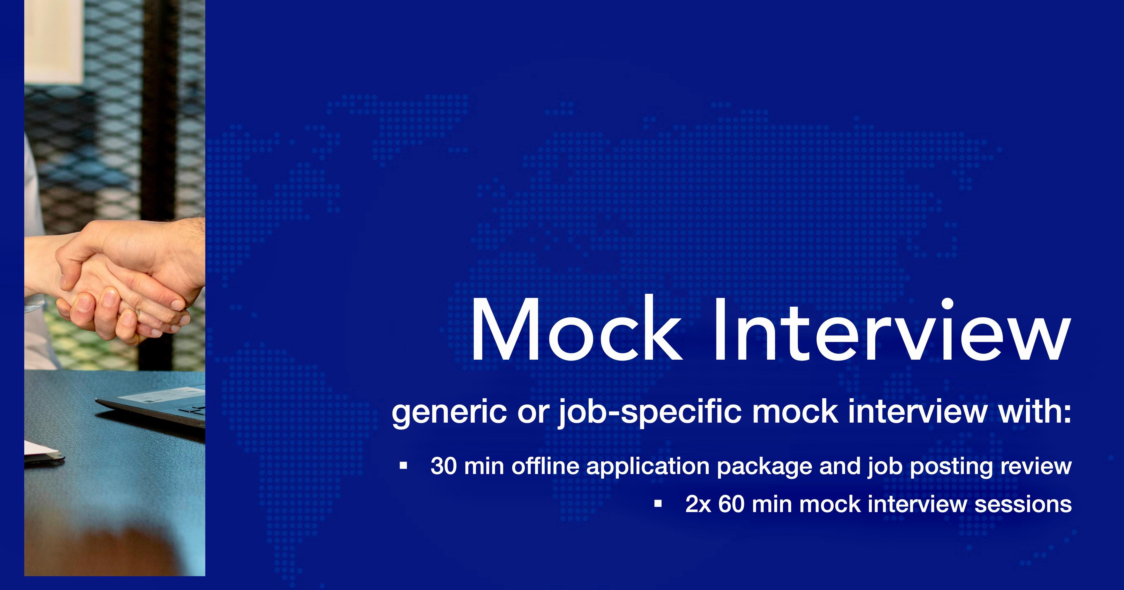 Interview Preparation and Mock Session