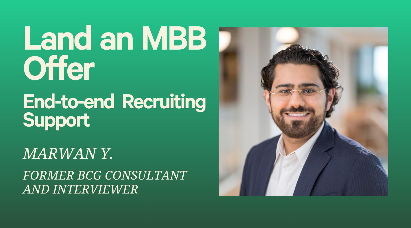 Land a Consulting Offer - End-to-End Recruiting Support