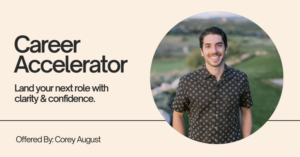 Career Accelerator - Land Your Next Role with Confidence