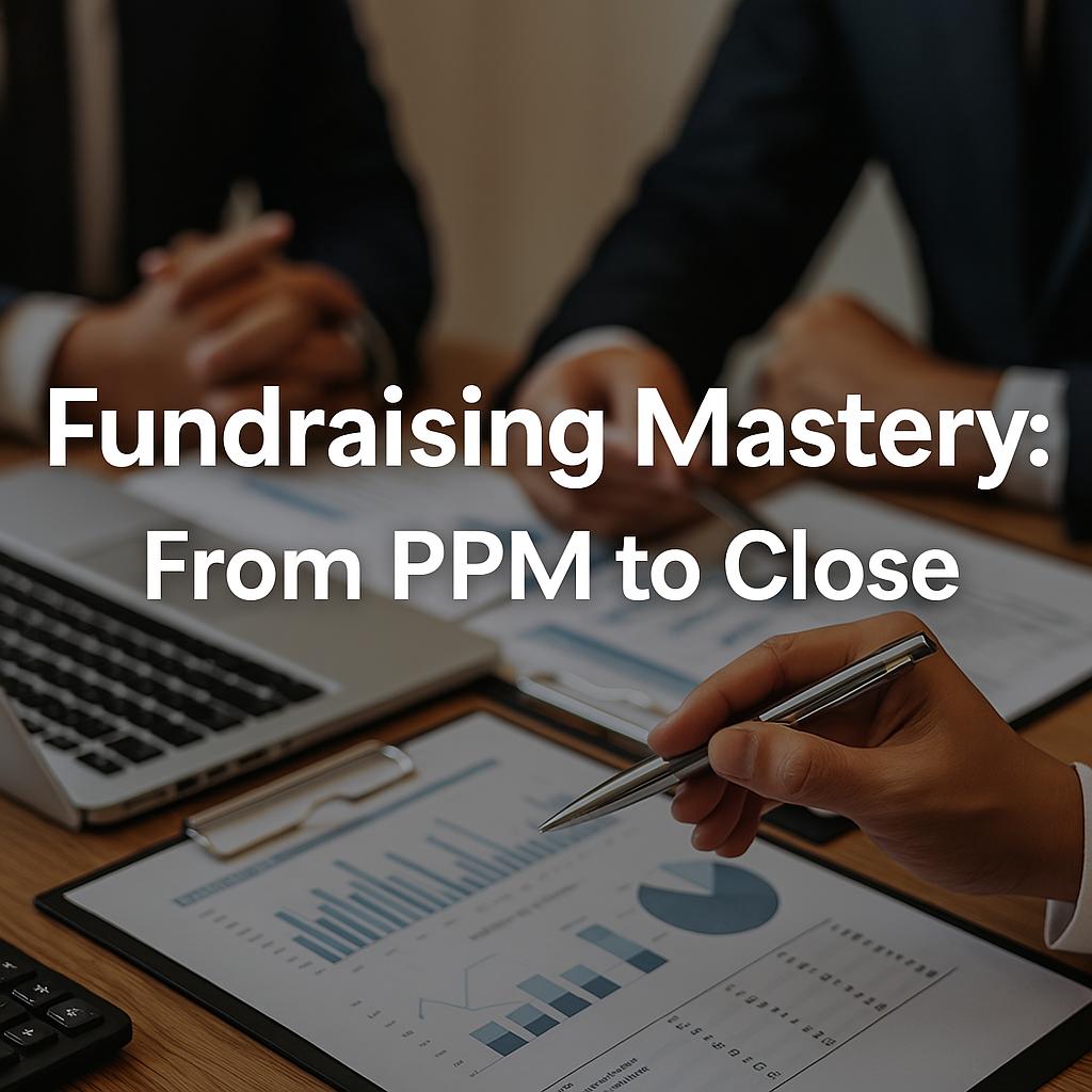 Fundraising Mastery: From PPM to Close