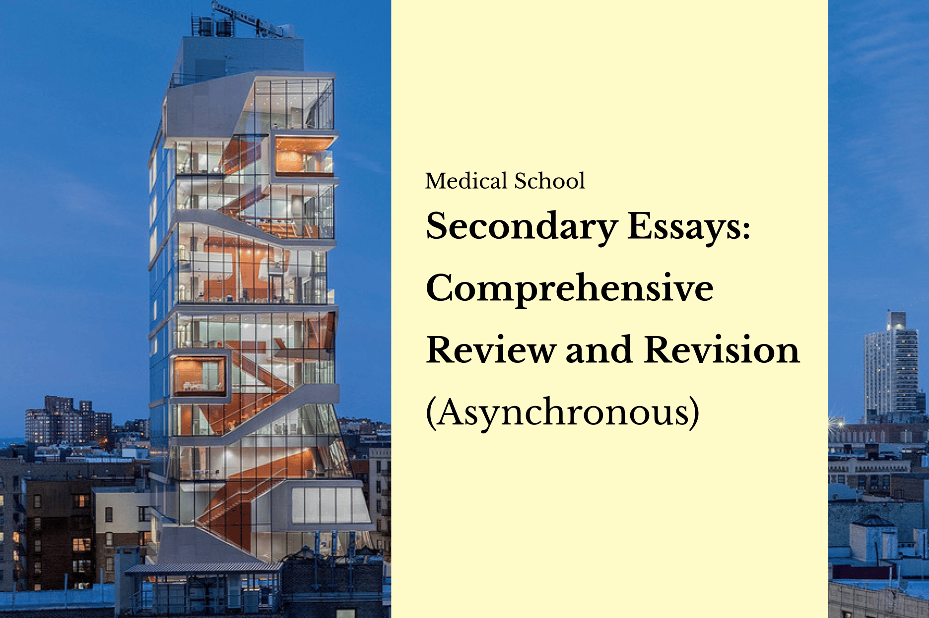 Secondary Essay Review (Asynchronous) 