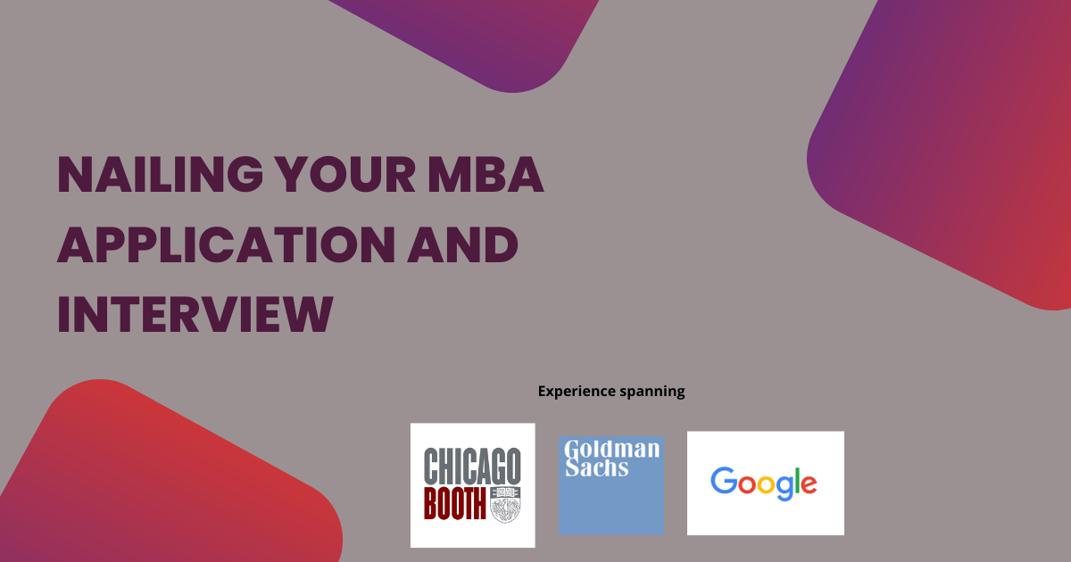 MBA Application Review & Mock Interview