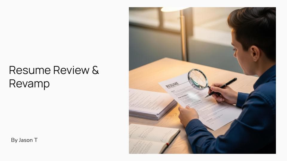 Resume Consultation