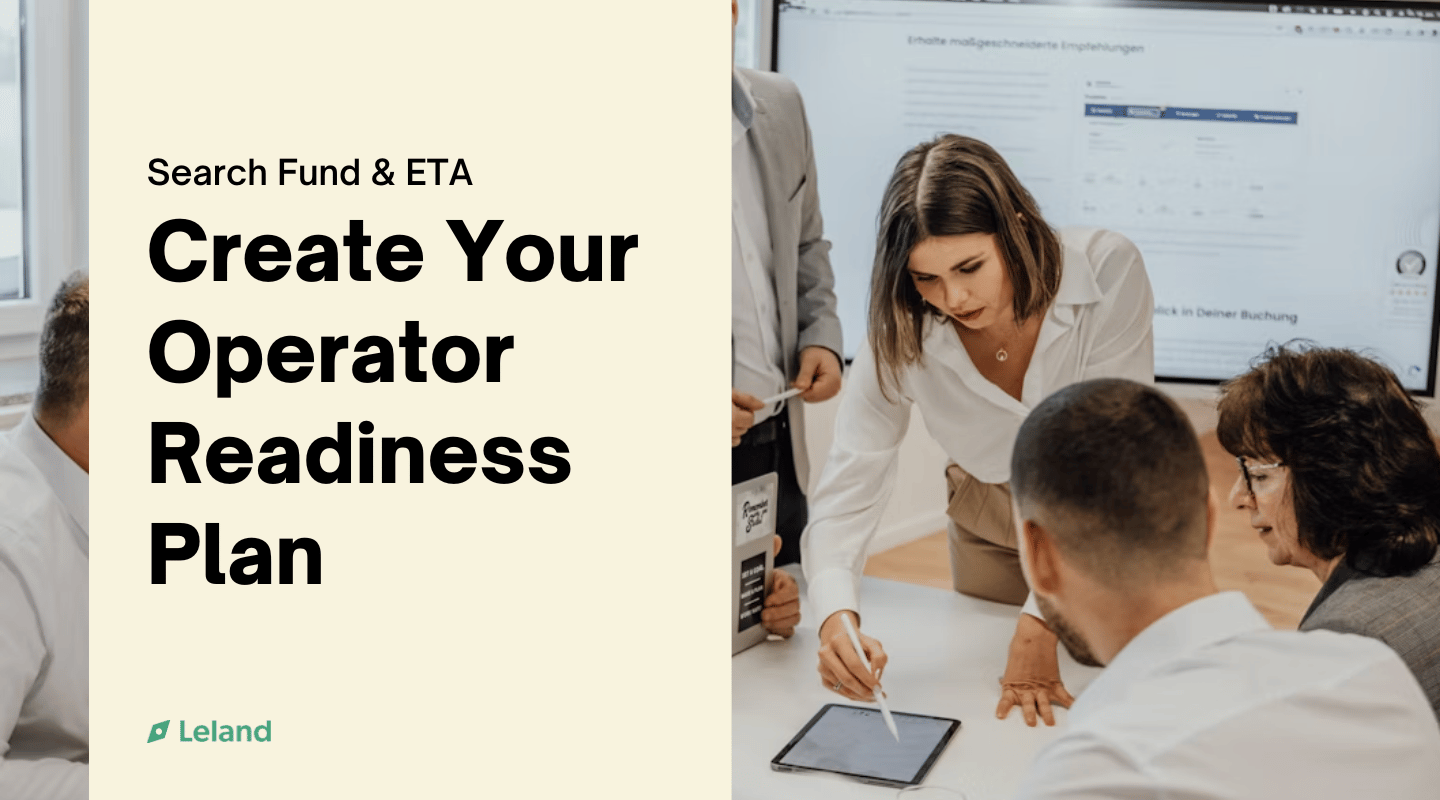 Create Your Operator Readiness Plan