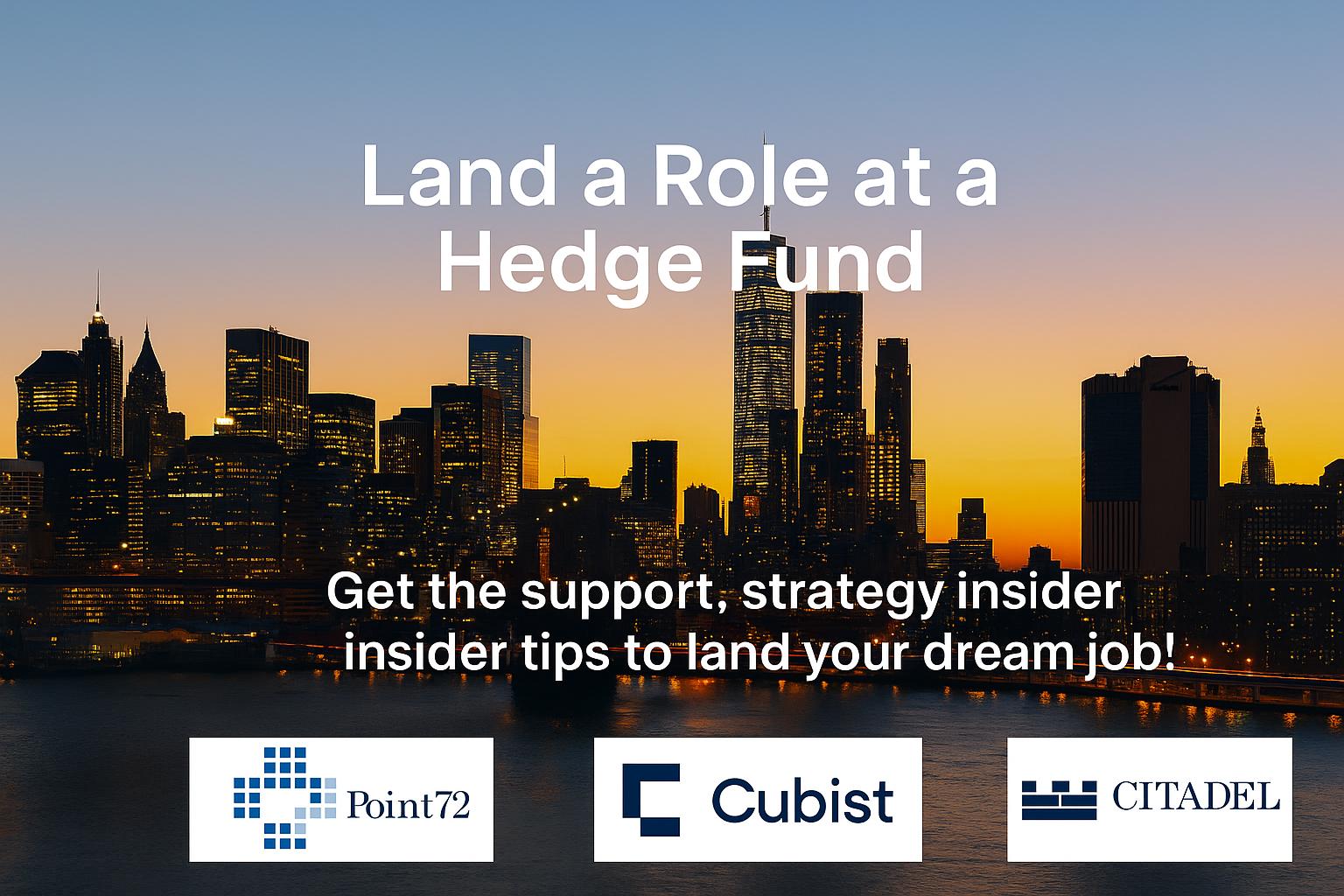 Hedge Fund - Resume, LinkedIn and Career Search Review