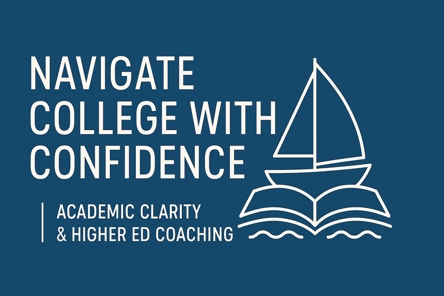 Navigate College with Confidence  | Academic Clarity & Higher Ed Coaching 