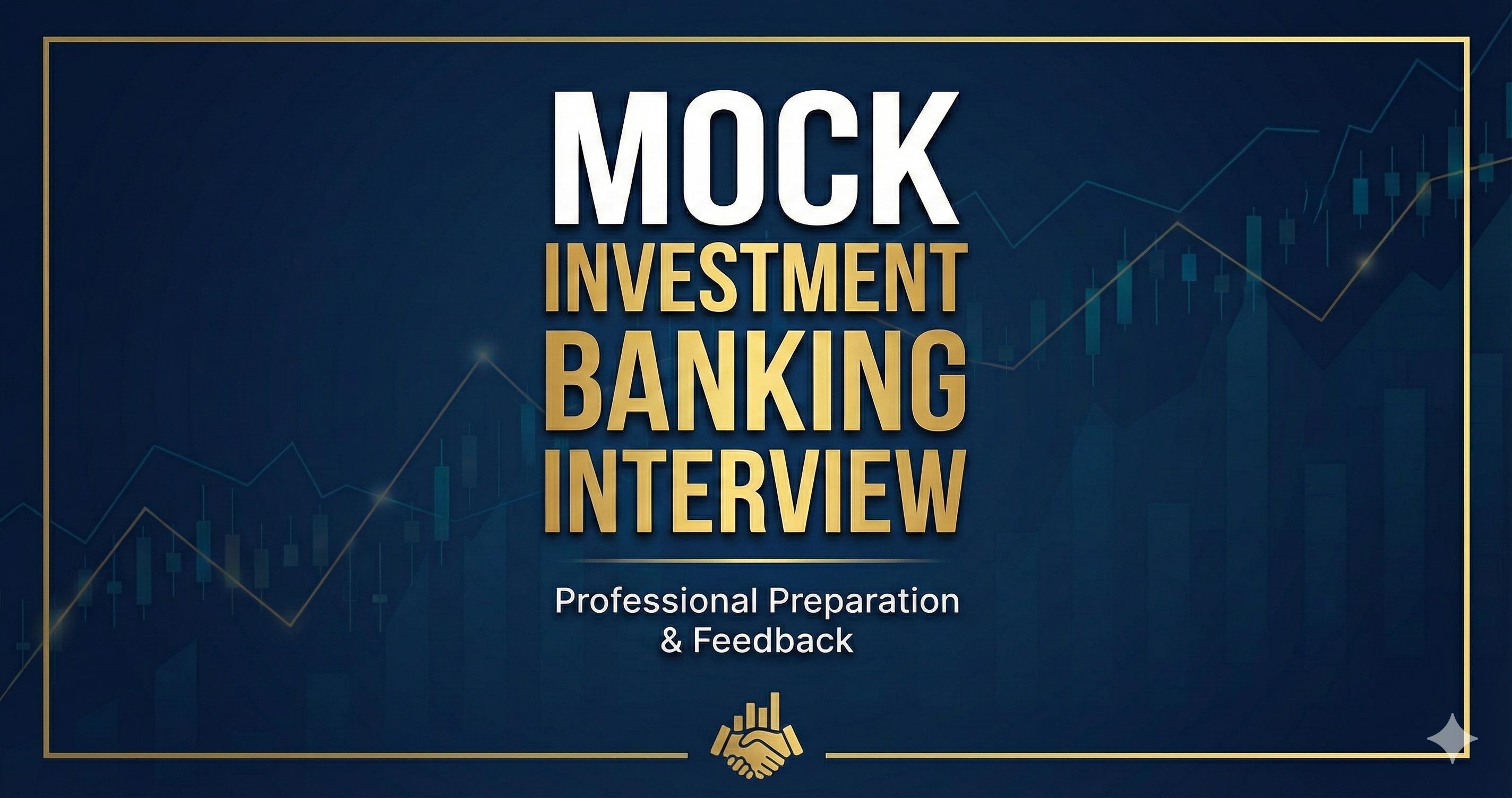 Mock Interview (Behavioral / Technical / Mix)