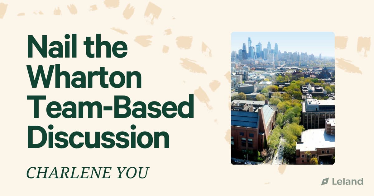 Nail the Wharton interview - TBD prep