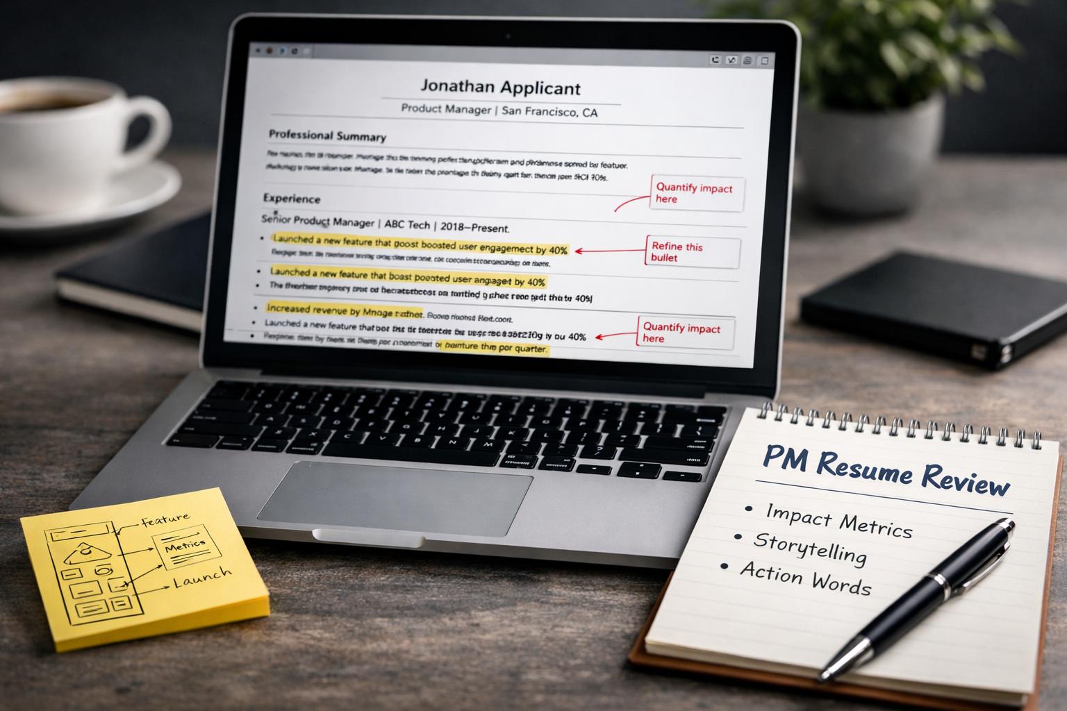 PM Resume & Narrative Makeover