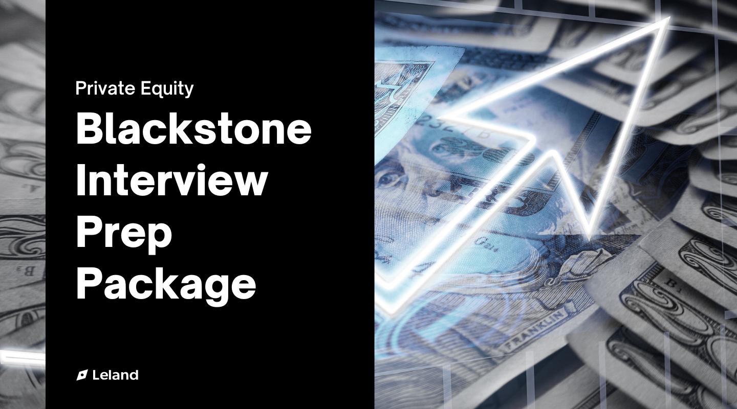 Blackstone Private Equity Interview Package
