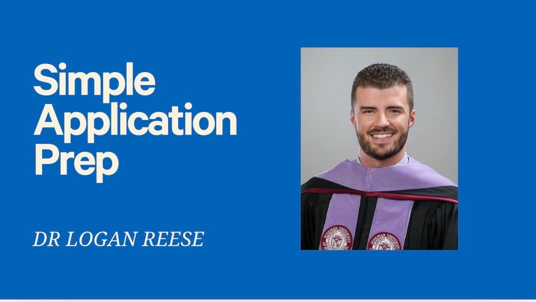 Simple Application Preparation