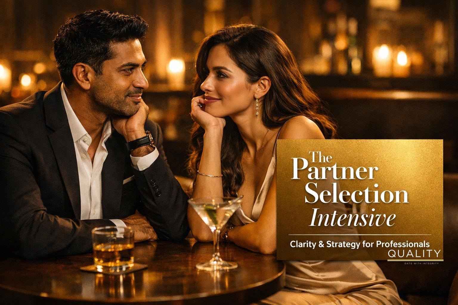 The Partner Selection Intensive - Choose Better. Date Smarter. 