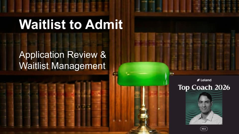 Waitlist to Admit
