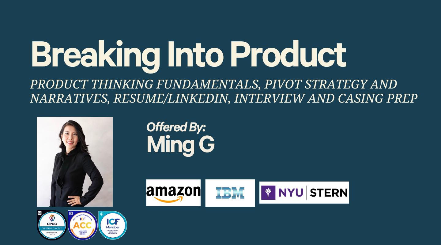 Breaking Into Product, A Structured Path to Your First PM Role