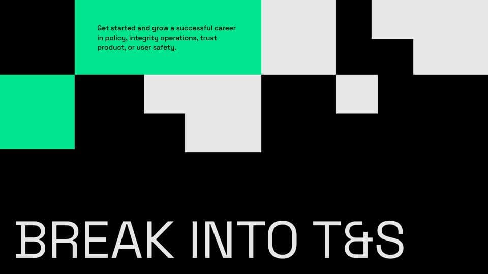 Break into Trust & Safety
