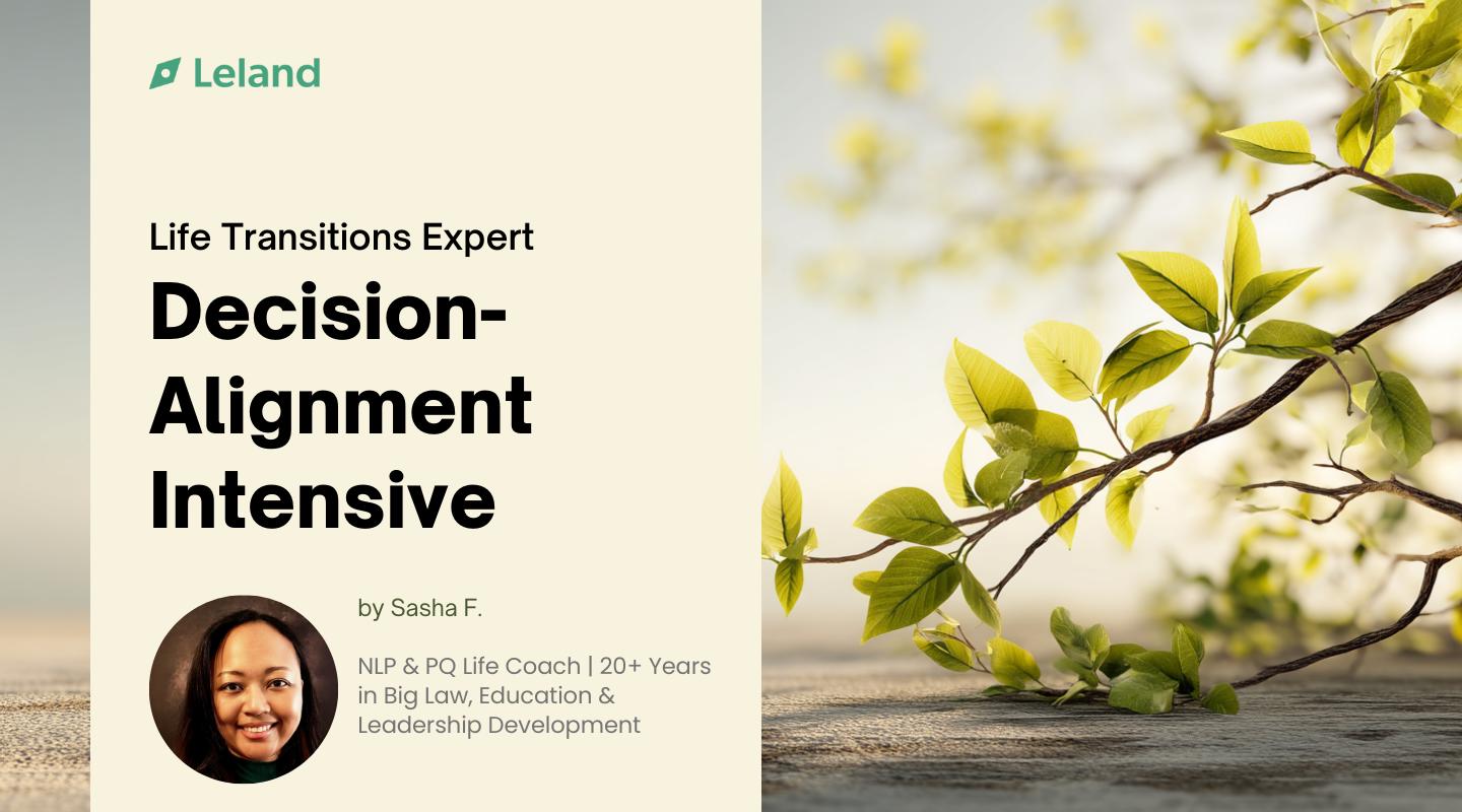 Decision Alignment Intensive: Stop Circling. Start Deciding.