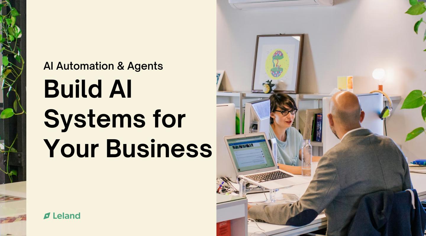 Build AI Systems for Your Business