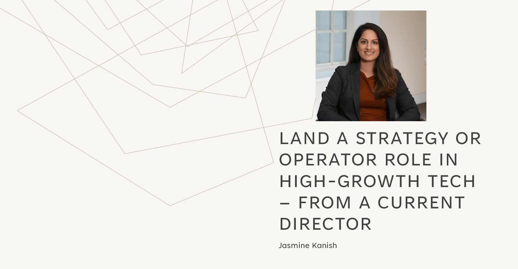 Land Strategy/Operator Role in High-Growth Tech (Current Director in SaaS)