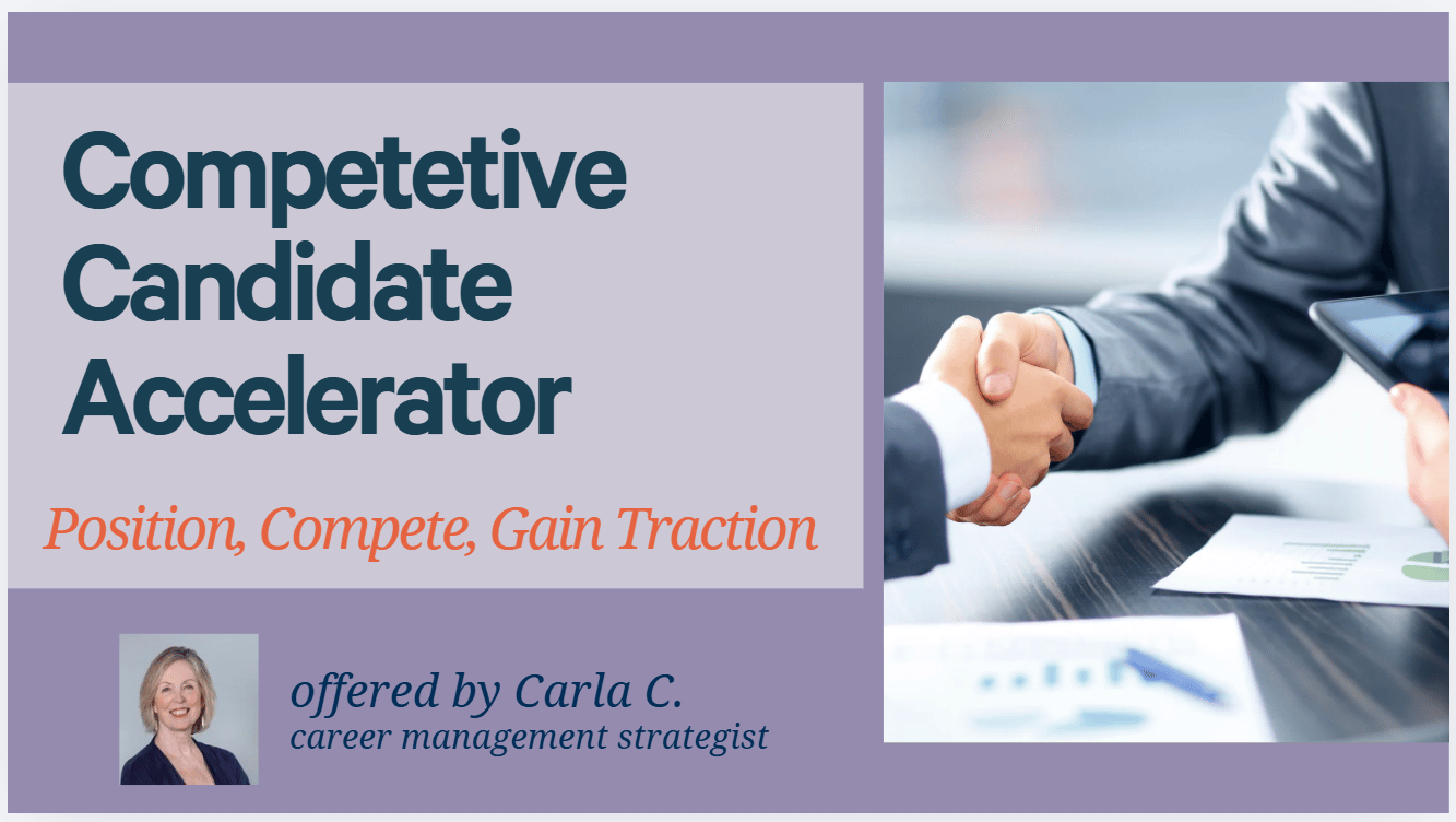 Competitive Candidate Accelerator: Position, Compete, and Gain Traction