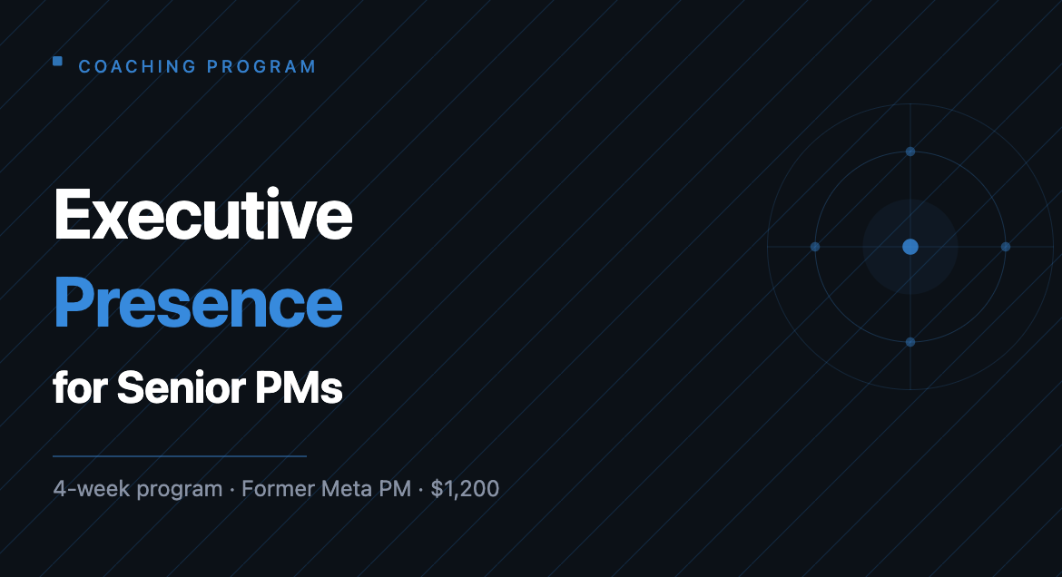 Executive Presence for PMs