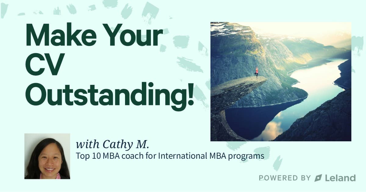 Make Your CV Outstanding!