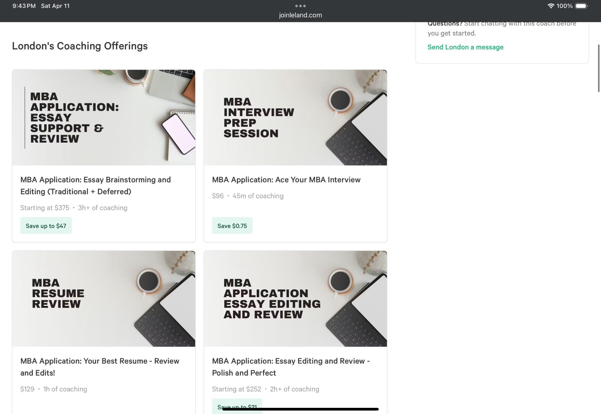 MBA Application: Essay Editing and Review - Polish and Perfect
