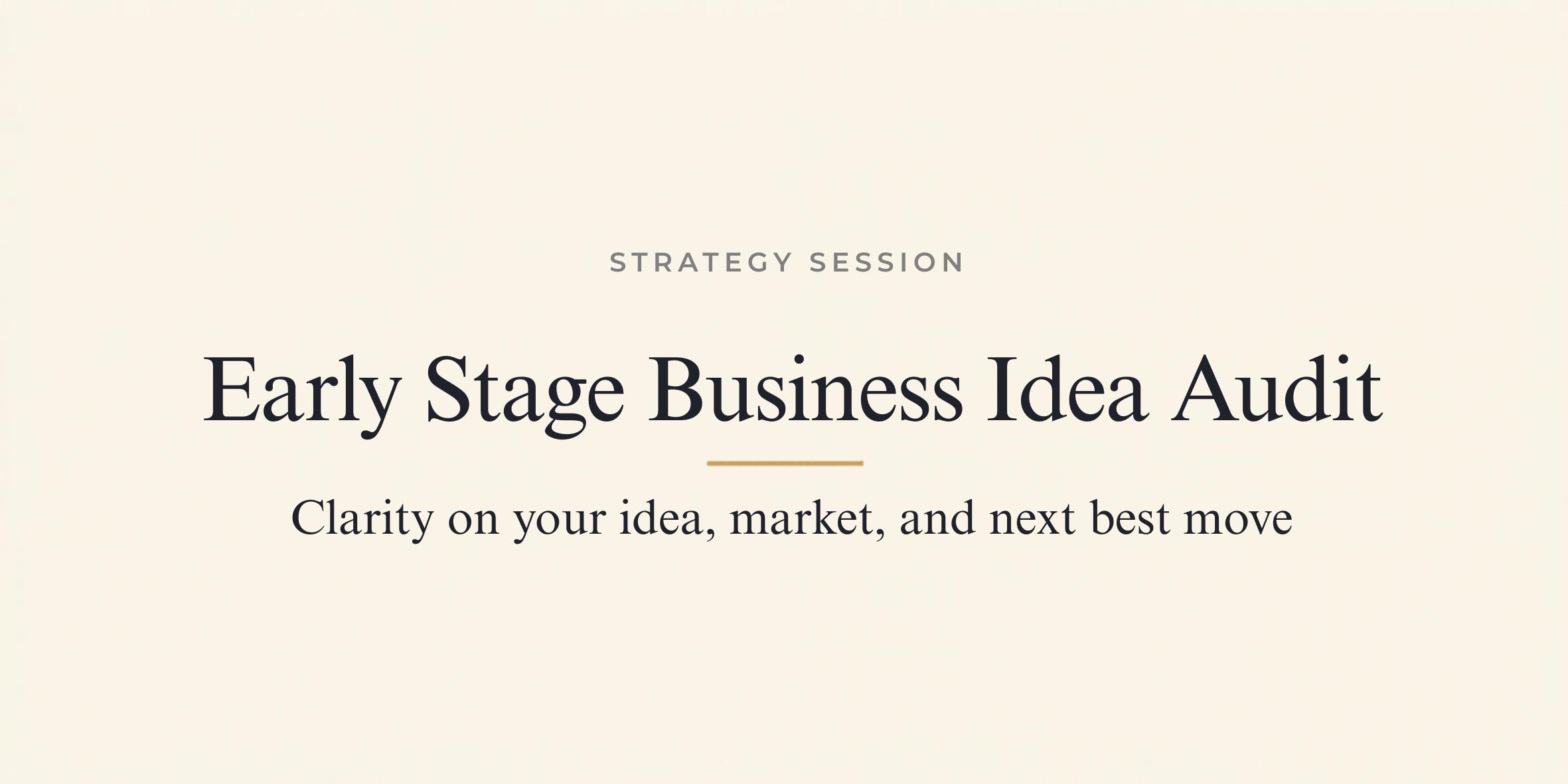 Is Your Business Idea Worth It? Find Out in 30 Minutes