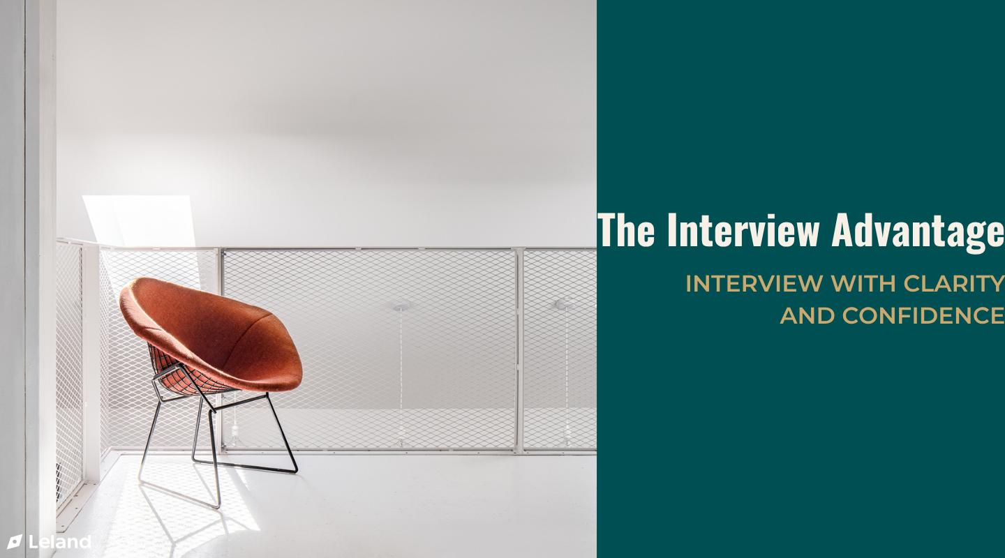 The Interview Advantage - Interview with Clarity and Confidence