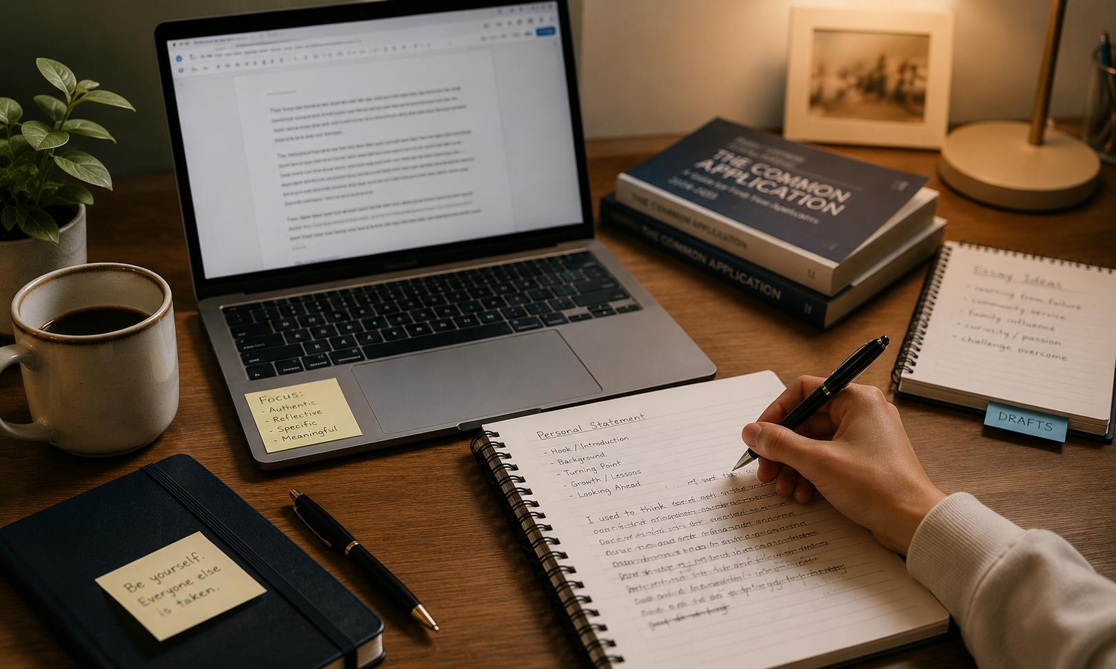 The Common App Package: Personal Statement & Application Foundation