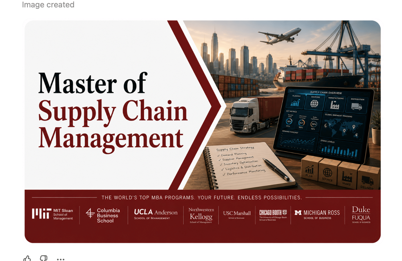 Master in Supply Chain Management