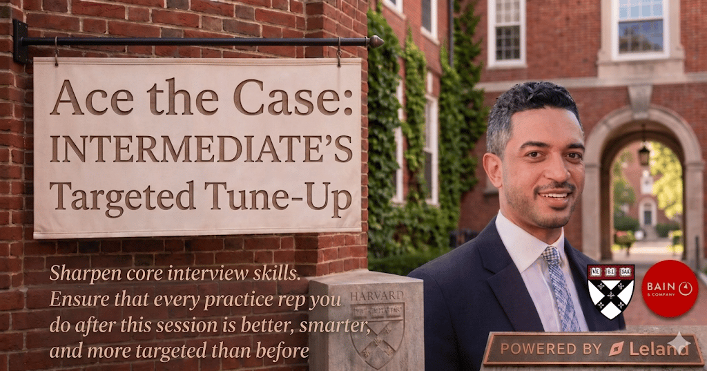 Ace the Case: INTERMEDIATE'S Targeted Tune-Up (5-25 mocks run so far)