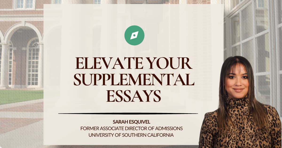 Elevate Your Supplemental Essays