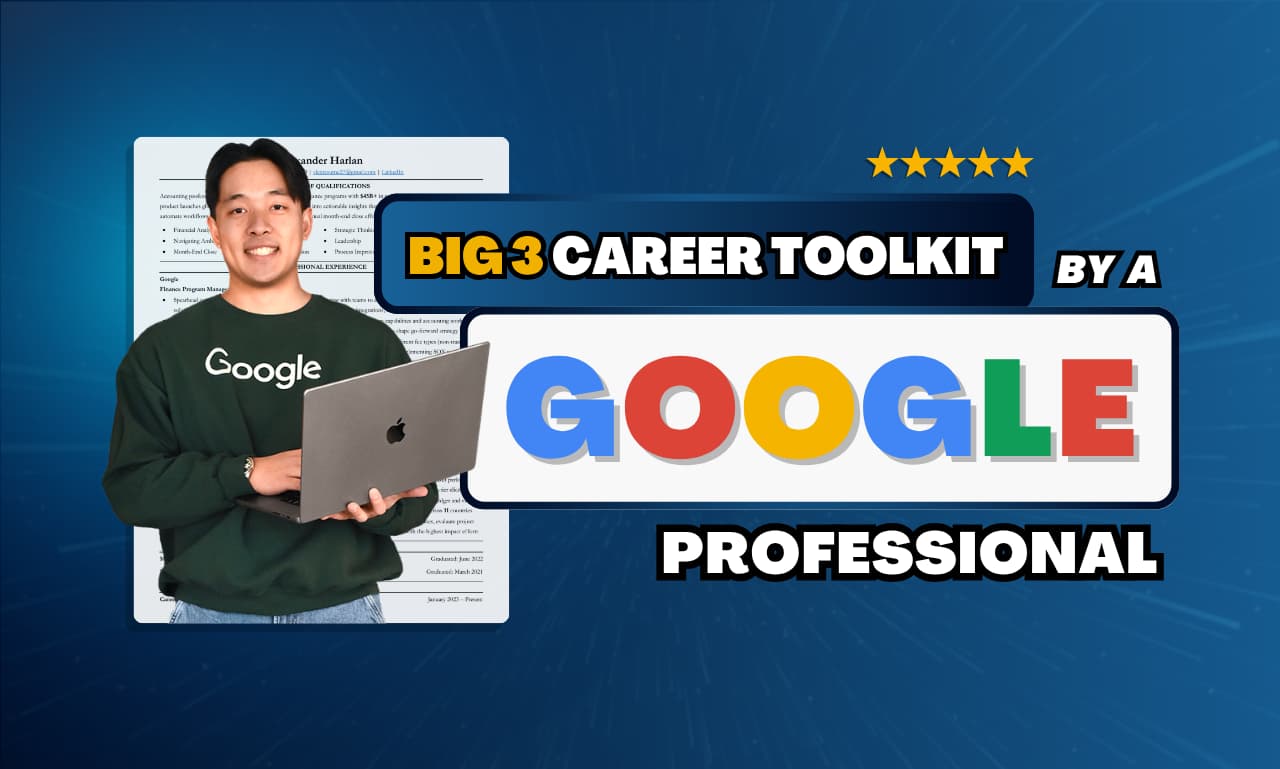 The Big 3: Resume + Cover Letter + LinkedIn Transformation