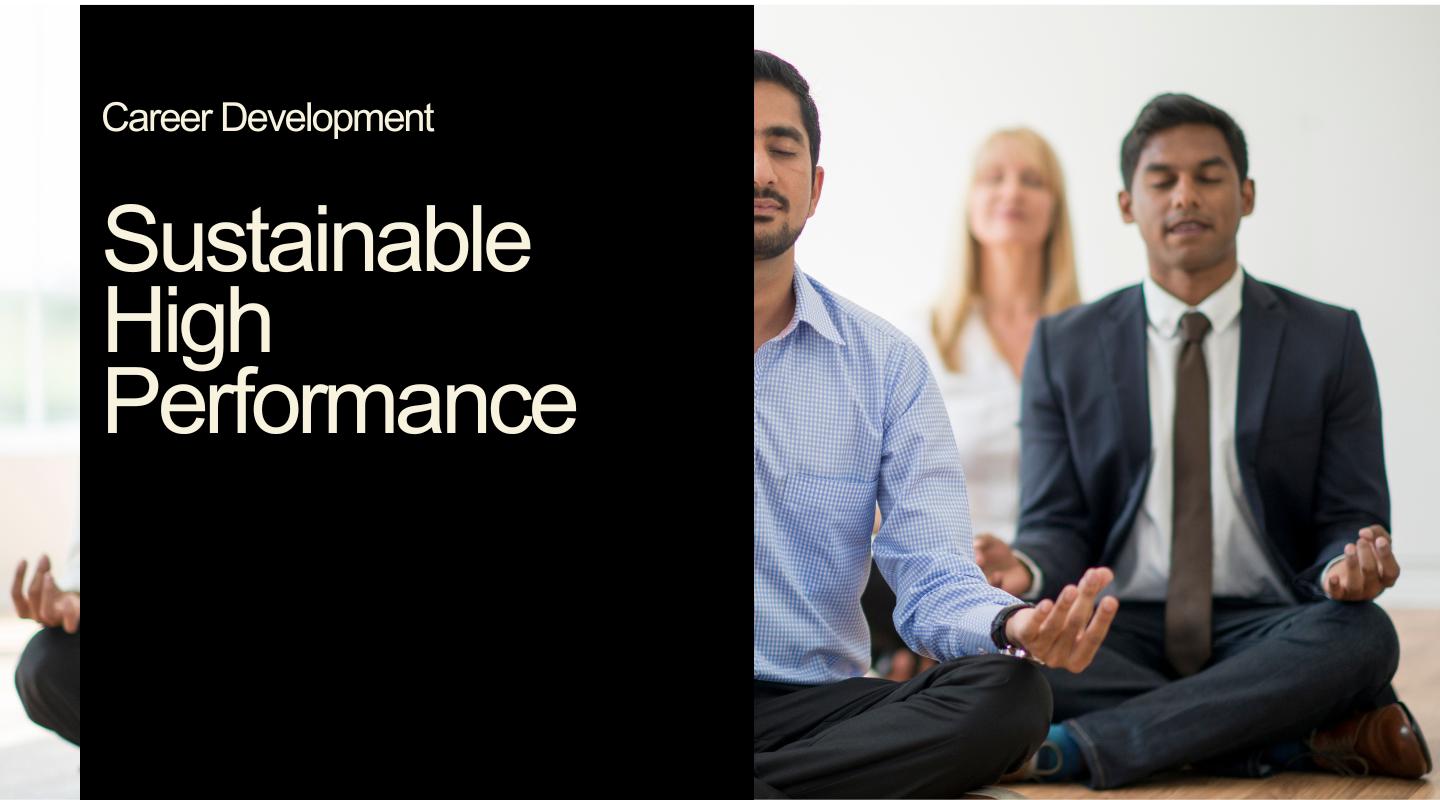 Build Sustainable High Performance