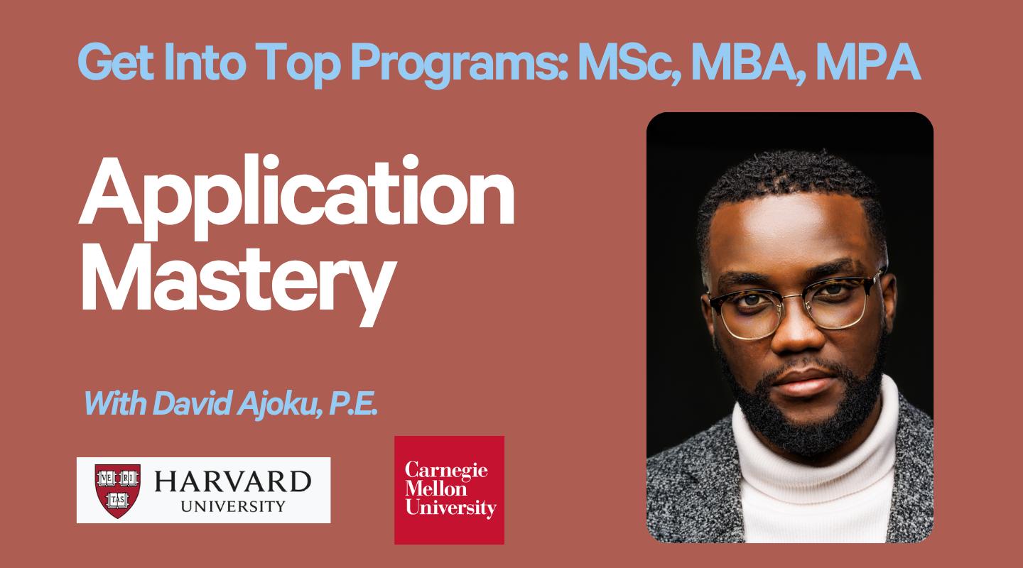 Get into a Top Graduate Program