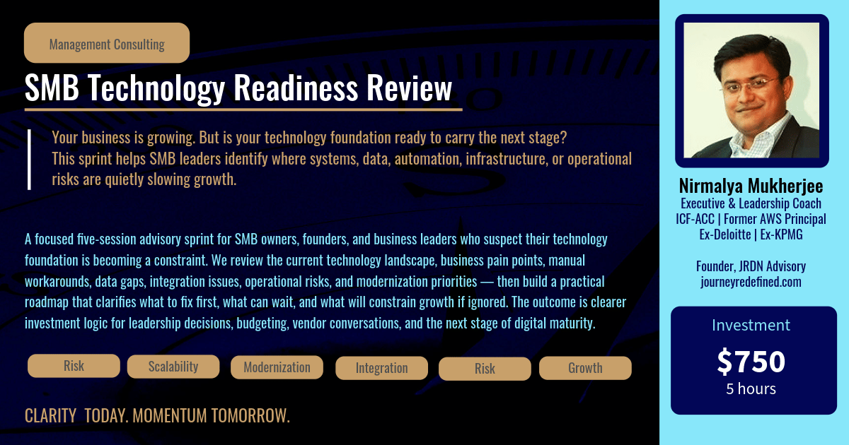 SMB Technology Readiness Review