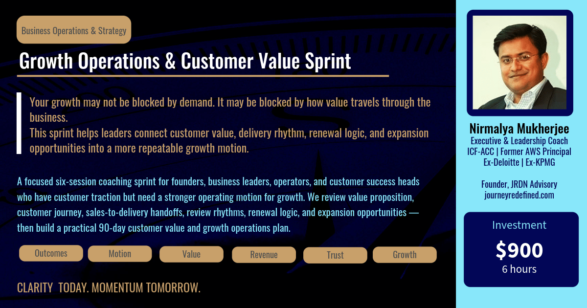 Growth Operations & Customer Value Sprint
