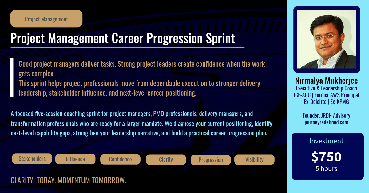 Project Management Career Progression Sprint