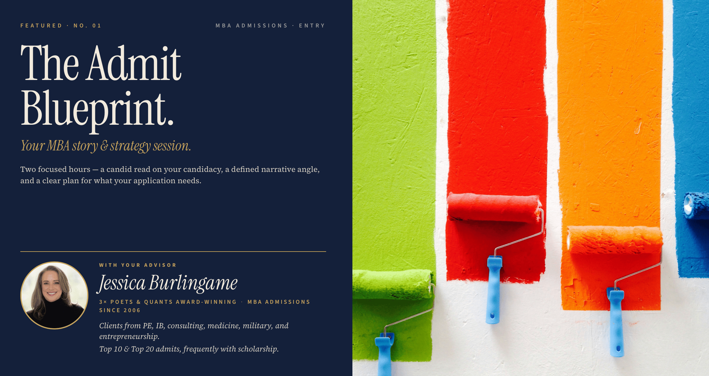 The Admit Blueprint: Your MBA Story & Strategy Session