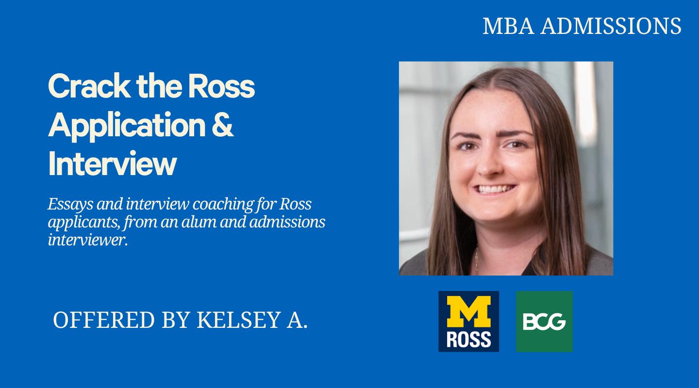 Crack the Ross Application & Interview