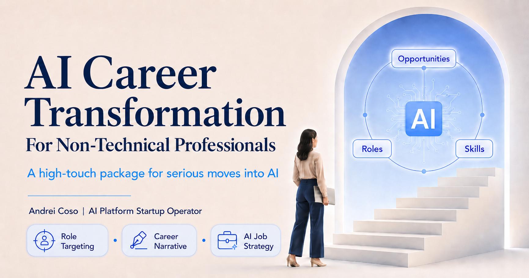 AI Career Transformation for Non-Technical Professionals