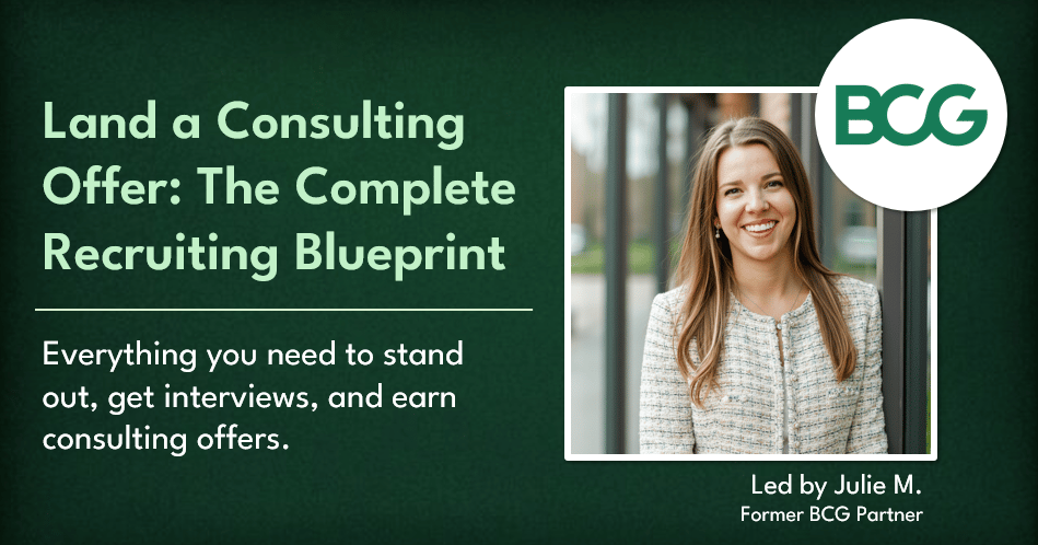 Land a Consulting Offer: The Complete Recruiting Blueprint