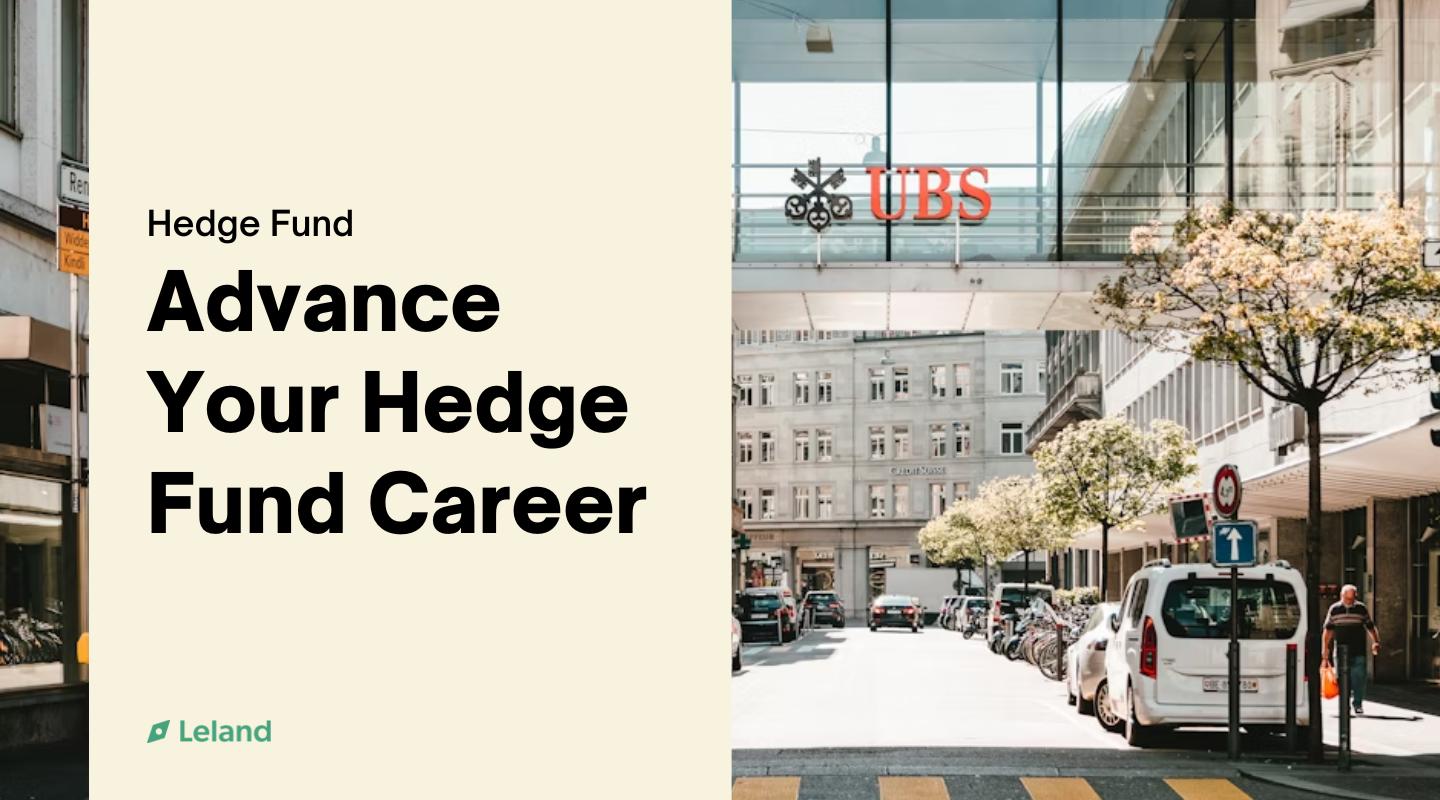 Advance Your Hedge Fund Career