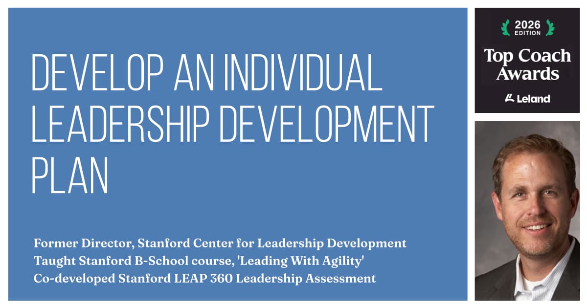 Individual Leadership Development Plan