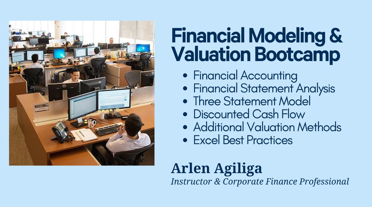 Financial Modeling & Valuation Bootcamp