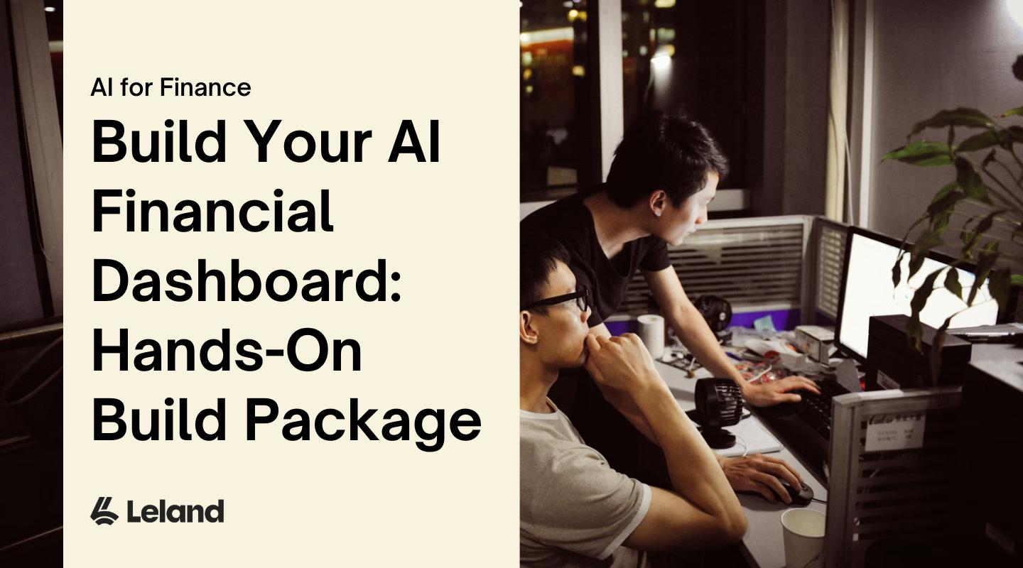 Build Your AI Financial Dashboard: Hands-On Build Package
