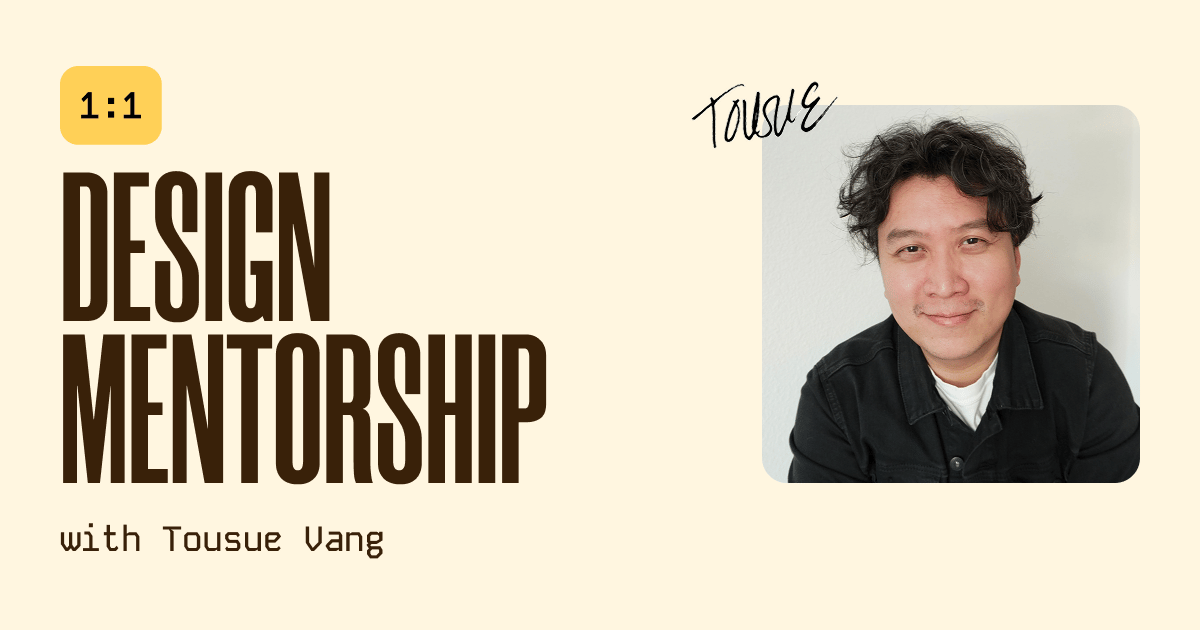 1:1 Design Mentorship