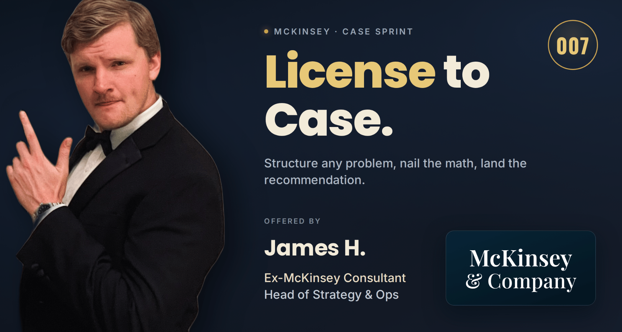 License to Case: The McKinsey Edition